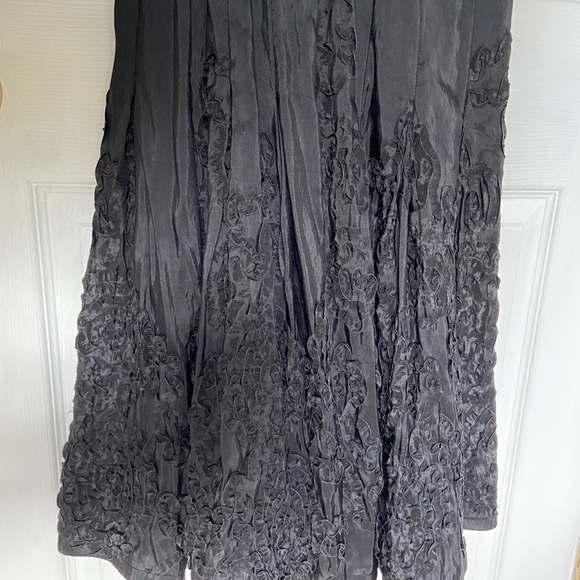 Adrianna Papell sleeveless fit and flare midi cocktail dress - Picture 6 of 7